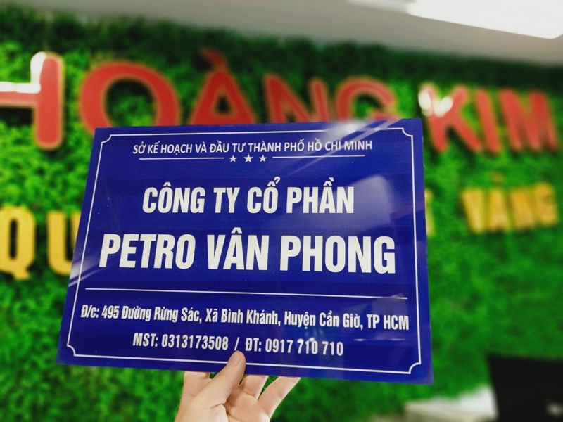 Bảng hiệu công ty đẹp