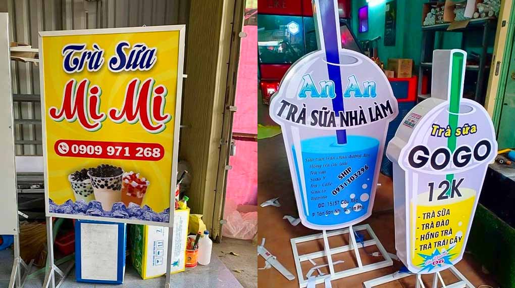 Bảng hiệu nhỏ