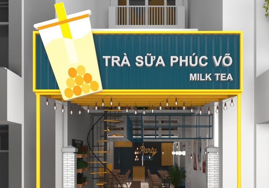 Chất liệu bảng hiệu trà sữa