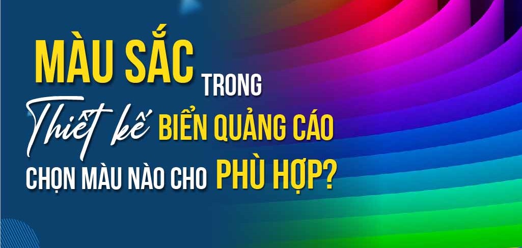 Màu sắc biển quảng cáo